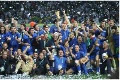 06年世界杯冠军意大利队在点球大战中赢得了胜利