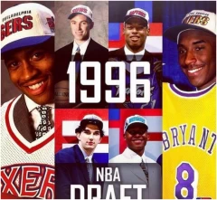 1996年nba选秀是NBA历史上最为伟大和最具影响力的选秀之一